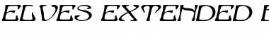 Elves-Extended Bold Italic
