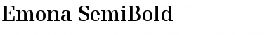 Emona SemiBold Regular Font