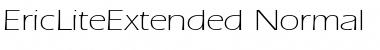 EricLiteExtended Normal Font