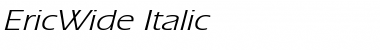EricWide Font