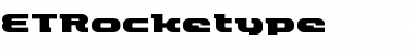 ETRocketype Regular Font
