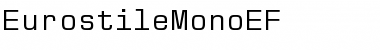 EurostileMonoEF Regular Font