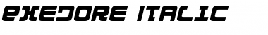 Exedore Italic Font