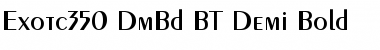 Exotc350 DmBd BT Demi-Bold