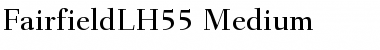 FairfieldLH55-Medium Medium Font