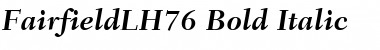 Download FairfieldLH76 Font