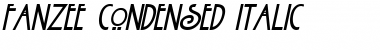 Fanzee-Condensed Font