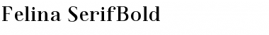 Download Felina SerifBold Font