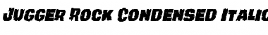 Download Jugger Rock Condensed Italic Font