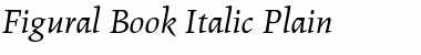 Figural Book Italic Font