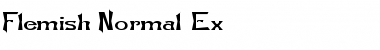 Download Flemish-Normal Ex Font