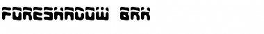 Foreshadow BRK Normal Font