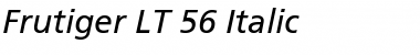 Frutiger LT 55 Roman Font
