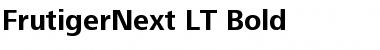 Download FrutigerNext LT Bold Font