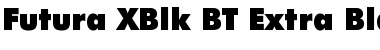 Download Futura XBlk BT Font