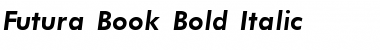Futura_Book-Bold-Italic Regular Font