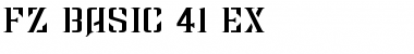 Download FZ BASIC 41 EX Font