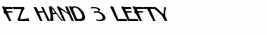 Download FZ HAND 3 LEFTY Font