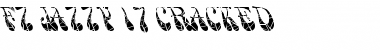 FZ JAZZY 17 CRACKED Normal Font