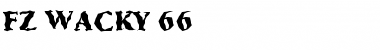 FZ WACKY 66 Font