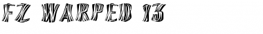 Download FZ WARPED 13 Font