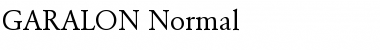 Download GARALON Font