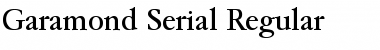 Download Garamond-Serial Font