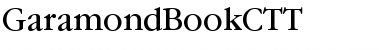 GaramondBookCTT Regular Font