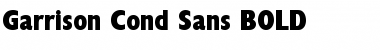 Garrison Cond. Sans BOLD