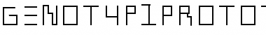 GenotypiPrototype Regular Font