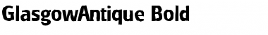 GlasgowAntique Font