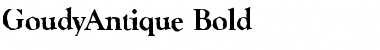 GoudyAntique Font