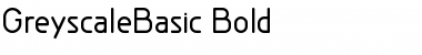 GreyscaleBasic Font