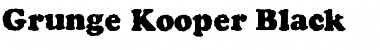 Grunge Kooper Black Regular Font
