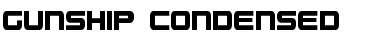 Download Gunship Condensed Font