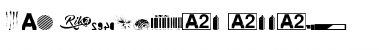 R74_Dingbat attak Regular Font
