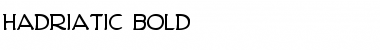 Download Hadriatic Bold Font