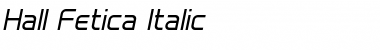 Hall Fetica Regular Font