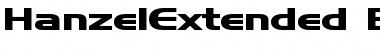 Download HanzelExtended Font