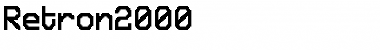 Download Retron2000 Font