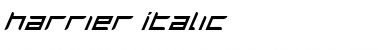 Harrier Italic Font