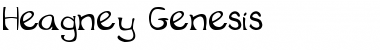 Download Heagney-Genesis Font