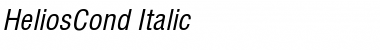 HeliosCond Italic