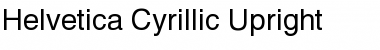 Download HelveticaCyr Upright Font