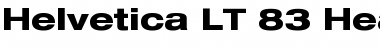 HelveticaNeue LT 63 MdEx Font