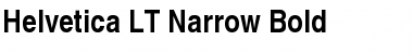 Helvetica LT Narrow Font