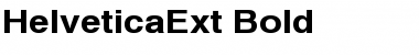 Download HelveticaExt-Bold Font