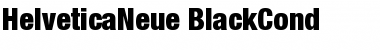 HelveticaNeue BlackCond