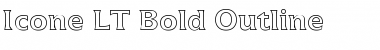 Icone LT BoldOutline Regular Font