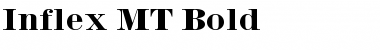 Inflex MT Bold Regular Font